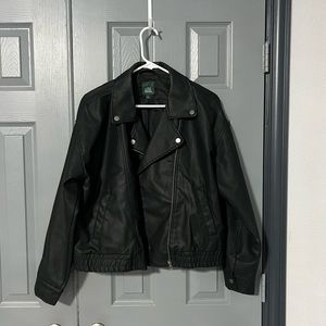 Leather Jacket. Worn once   Women size medium